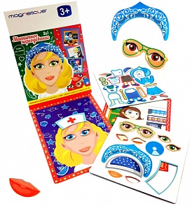 MAGNETICUS. Магнитное переодевание, девочка (Magneticus, MDU-01)